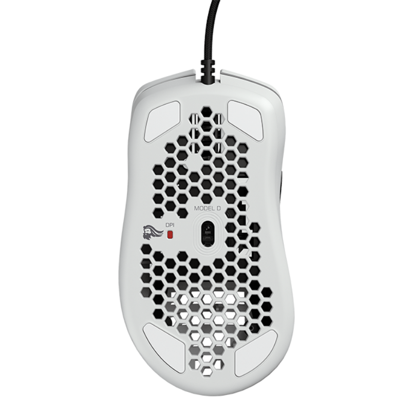 SOURIS GAMER - Glorious Model D Regular Blanc Brillant - Tunisie