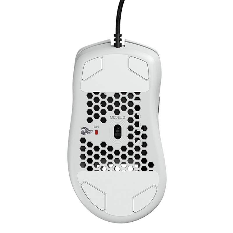 SOURIS GAMER - Glorious Model D Regular Blanc Brillant - Tunisie