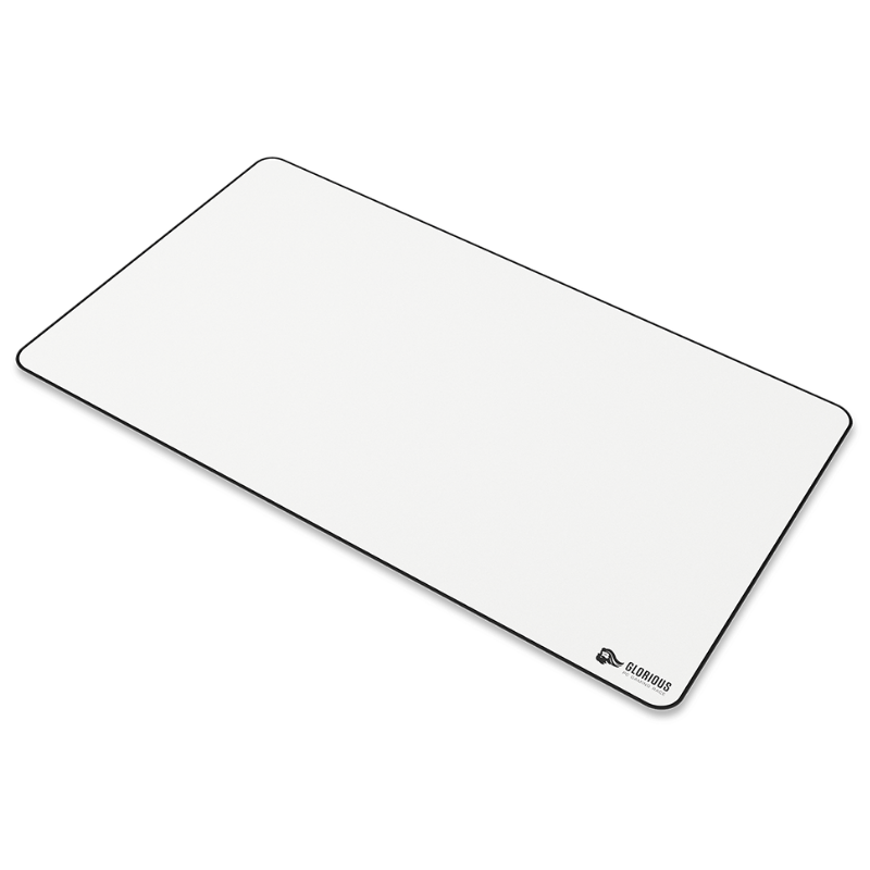 Tapis Gamer - Glorious Extended - BLANC