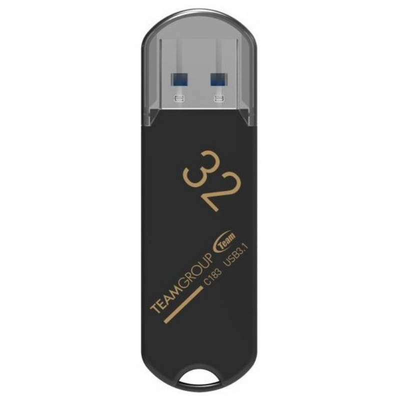 Clé USB 3.2 TeamGroup C183 - 32 Go - Noir