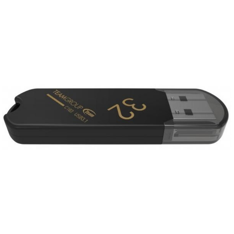 Clé USB 3.2 TeamGroup C183 - 32 Go - Noir - Tunisie