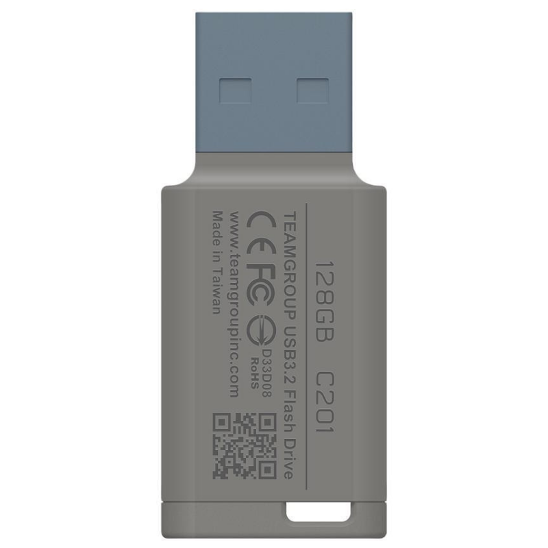Clé USB 3.2 Team Group C201 - 128 Go - Bleu
