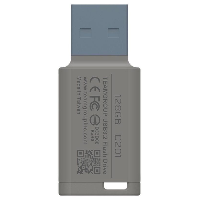 Clé USB 3.2 Team Group C201 128 Go - Bleu