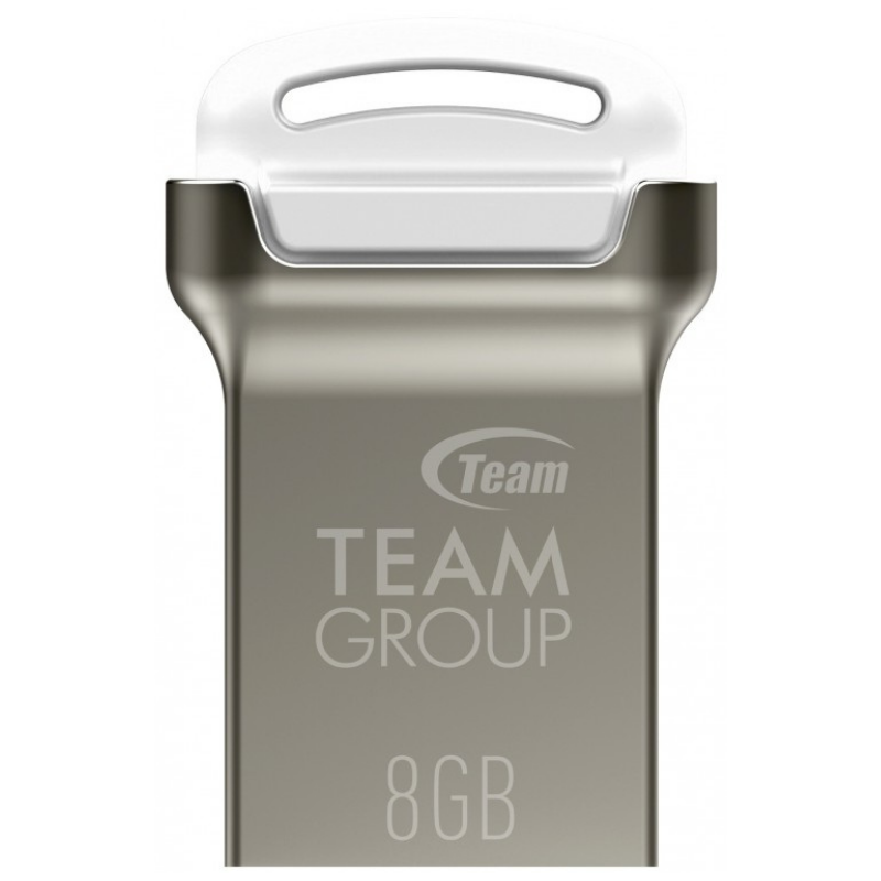 Clé USB 2.0 Team Group C161 - 8 Go - Silver / Blanc - Tunisie
