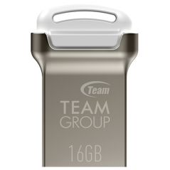 Clé USB 2.0 Team Group C161 - 16 Go - Silver / Blanc - Tunisie