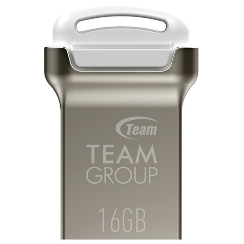 Clé USB 2.0 Team Group C161 16 Go - Silver / Blanc - Tunisie