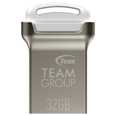 Clé USB 2.0 Team Group C161 - 32 Go - Silver / Blanc - Tunisie