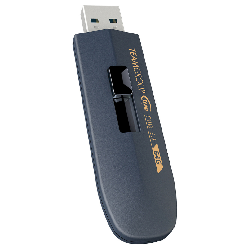 Clé USB 3.1 TeamGroup C188 64 Go - Bleu - Tunisie