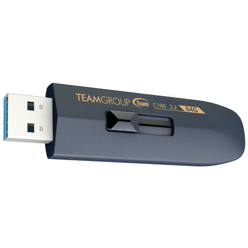 Clé USB 3.1 TeamGroup C188 64 Go - Bleu - Tunisie