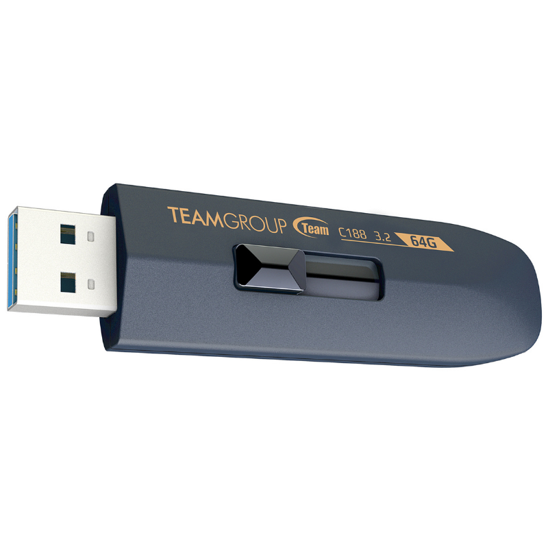 Clé USB 3.1 TeamGroup C188 64 Go - Bleu