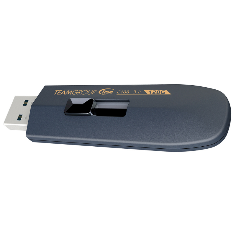 Clé USB 3.2 TeamGroup C188 - 128 Go - Bleu Clé USB 3.2 TeamGroup C188 - 128 Go - Bleu