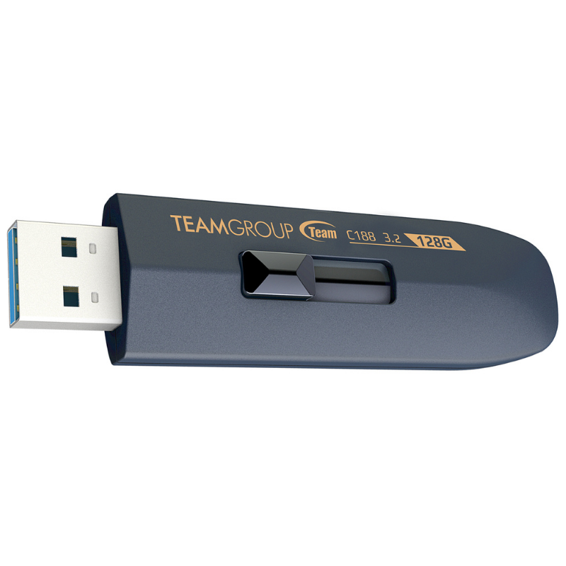 Clé USB 3.2 TeamGroup C188 - 128 Go - Bleu - Tunisie