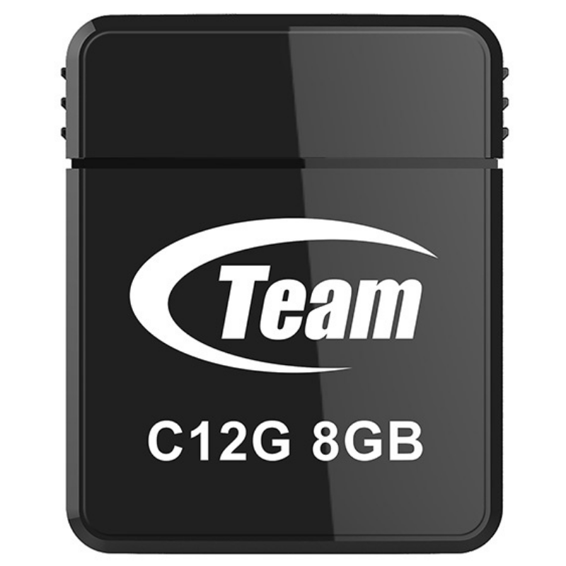 Nano Clé USB 2.0 Team Group C12G 8 Go - Noir - Tunisie