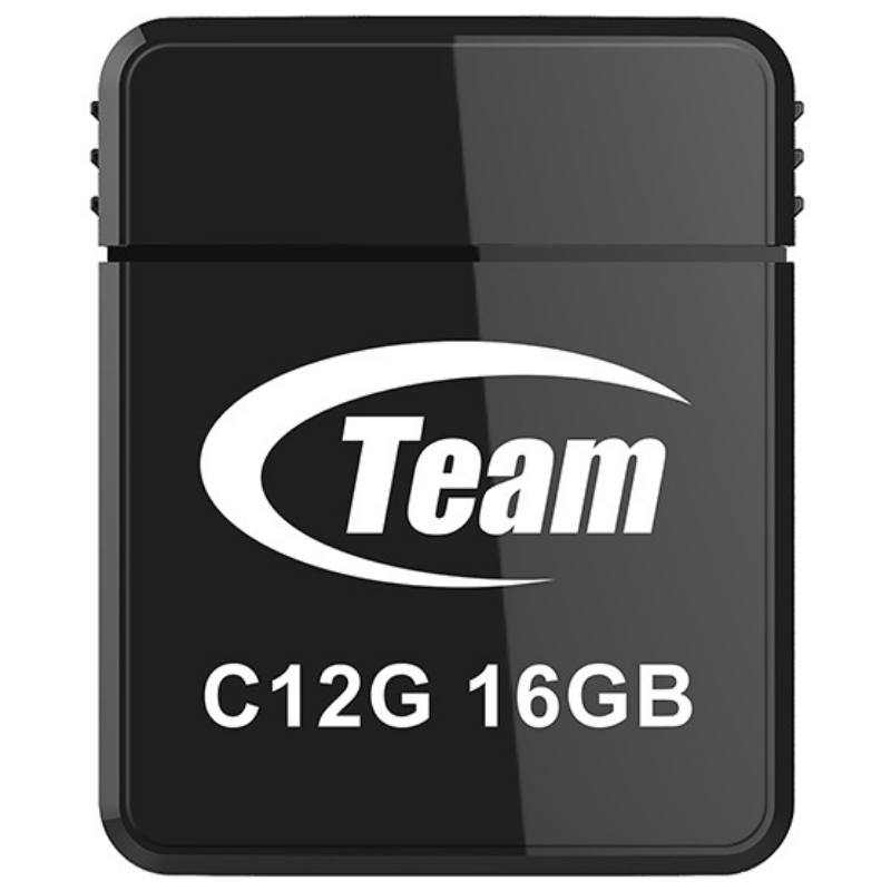 Nano Clé USB 2.0 Team Group C12G 16 Go - Noir