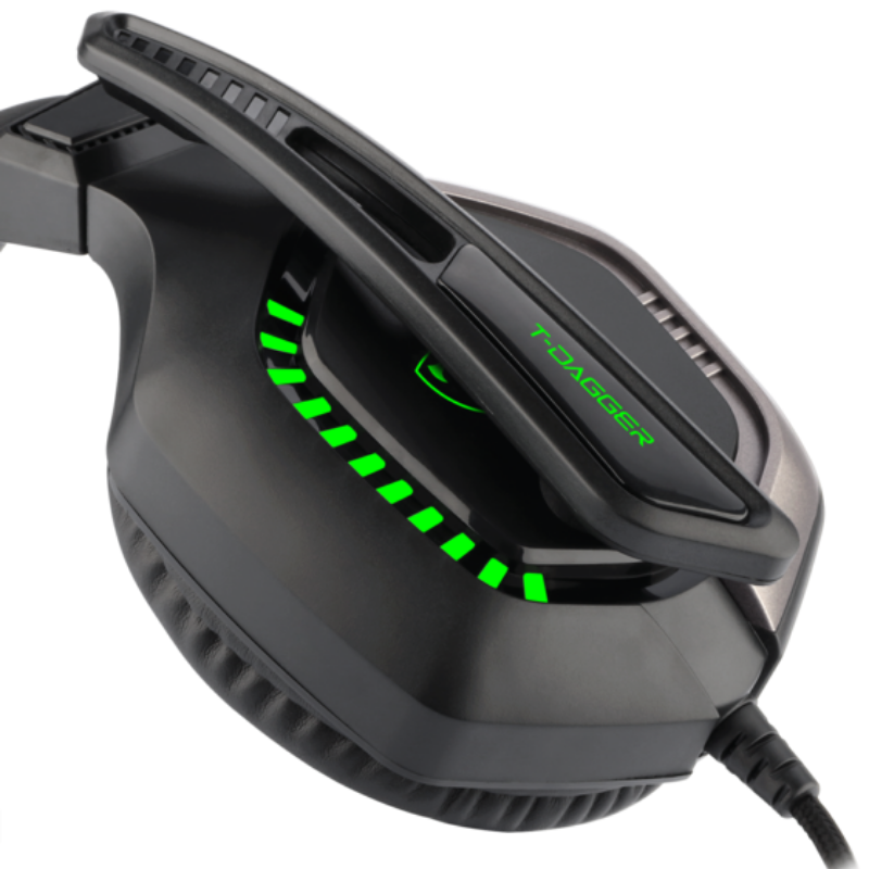 MICRO CASQUE GAMER - T-DAGGER Eiger T-RGH208 - Tunisie