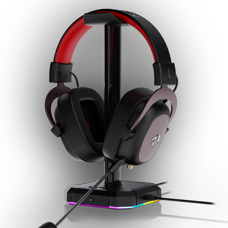 SUPPORT POUR MICRO CASQUE GAMER - Redragon HA300 SCEPTER - Tunisie