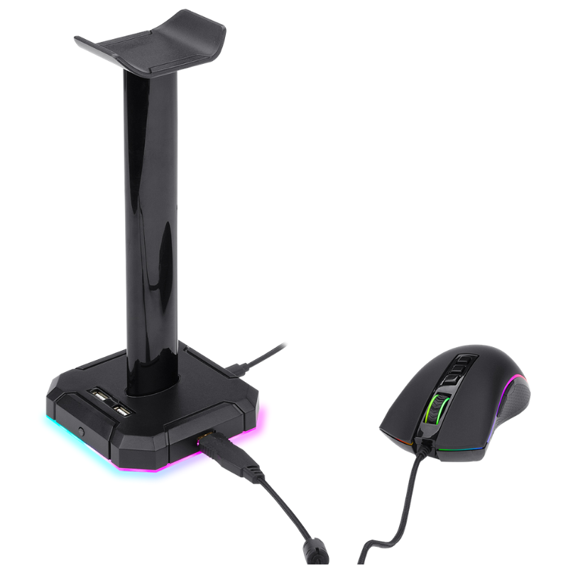SUPPORT POUR MICRO CASQUE GAMER - Redragon HA300 SCEPTER PRO