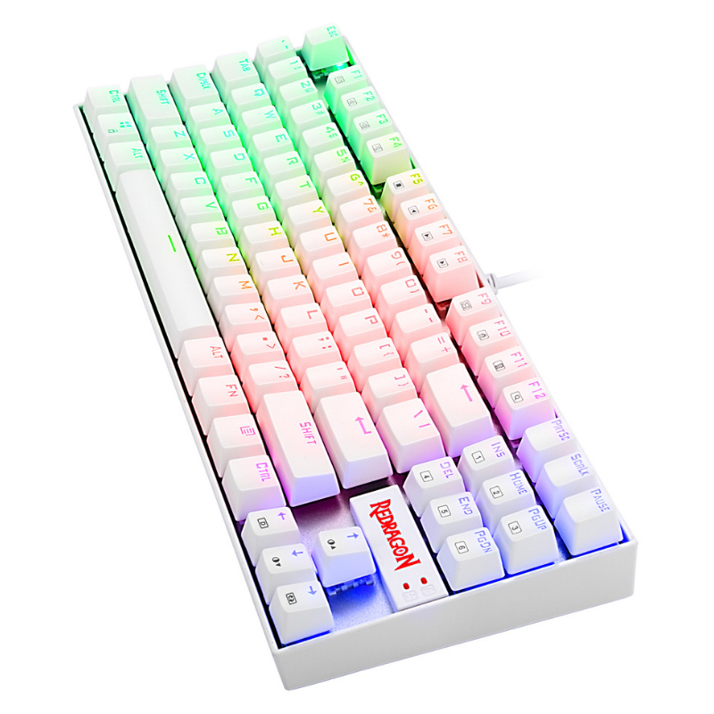 Clavier Gamer - REDRAGON KUMARA MECANIQUE K552 BLEU SWITCH - White