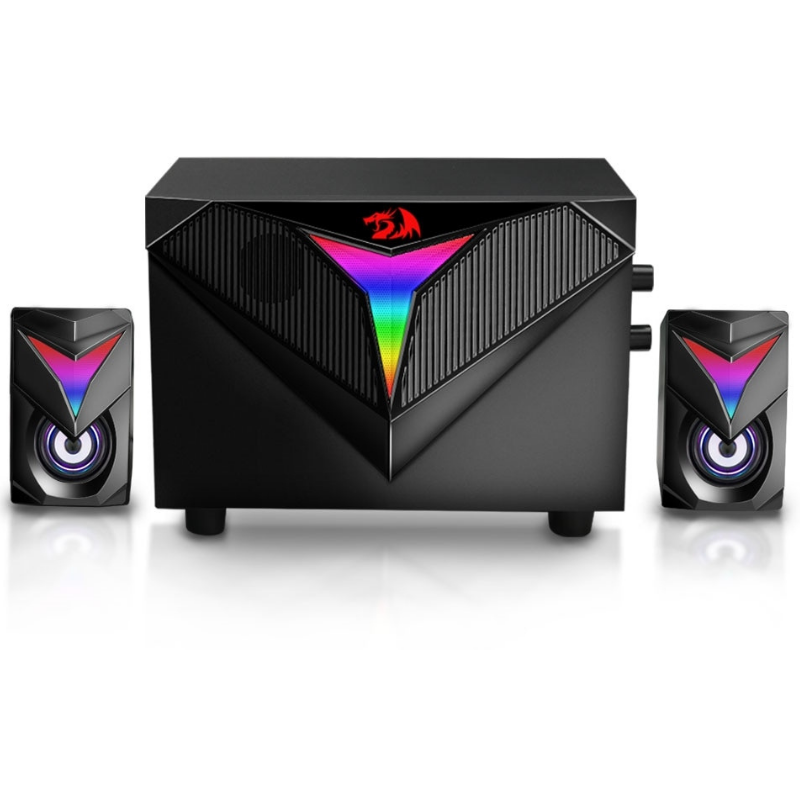 Haut-parleur PC, subwoofer d'ordinateur HiFi sans perte noir 100HZ