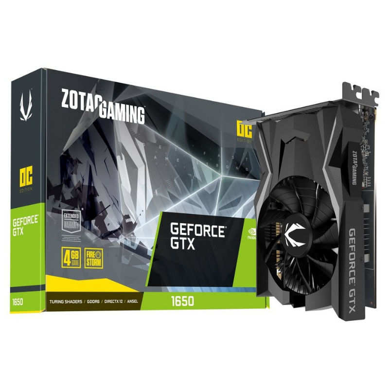 Carte Graphique - ZOTAC GAMING GeForce GTX 1650 OC 4Go - Tunisie