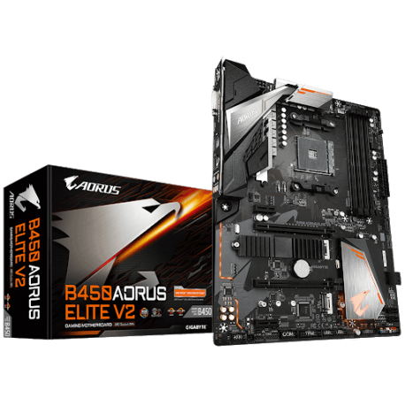 Carte mère AMD AM4 GBT B450 AORUS ELITE V2