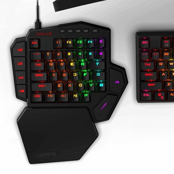 Clavier Gamer - Redragon Mécanique One-Handed DITI K585