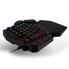 Clavier Gamer - Redragon mécanique One-Handed DITI K585 RGB AZERTY