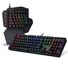 Clavier Gamer - REDRAGON KEYBOARD COMBO WORK AND GAME AZERTY - Tunisie