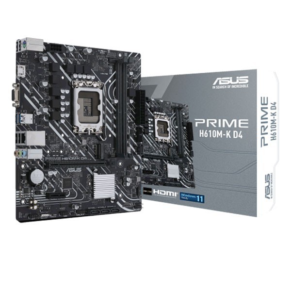 ASUS Prime H510M-R-SI Boite Carte mère Blanche