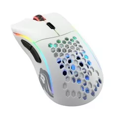 SOURIS GAMER - Glorious Model D Matte Wireless WHITE - Tunisie