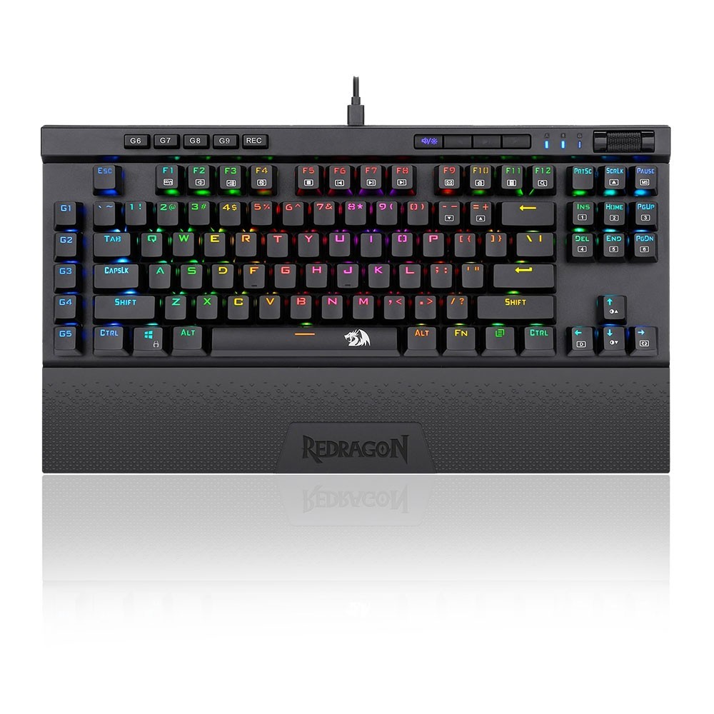 Clavier Gamer - MÉCANIQUE REDRAGON MAGIC WAND K587 RGB TKL BROWN SWITCHES AZERTY