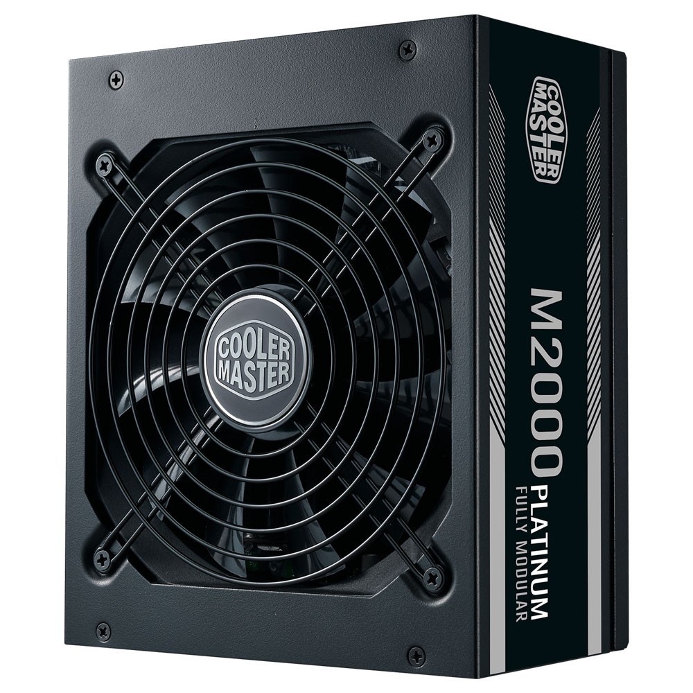 ALIMENTATION - COOLER MASTER M2000 PLATINUM FULL MODULAR 80 PLUS