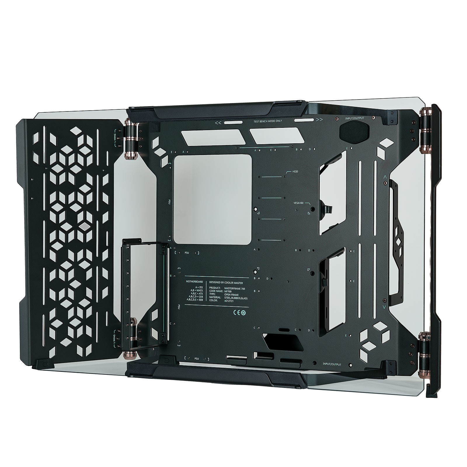 Boîtier Cooler Master MasterFrame 700 - Tunisie