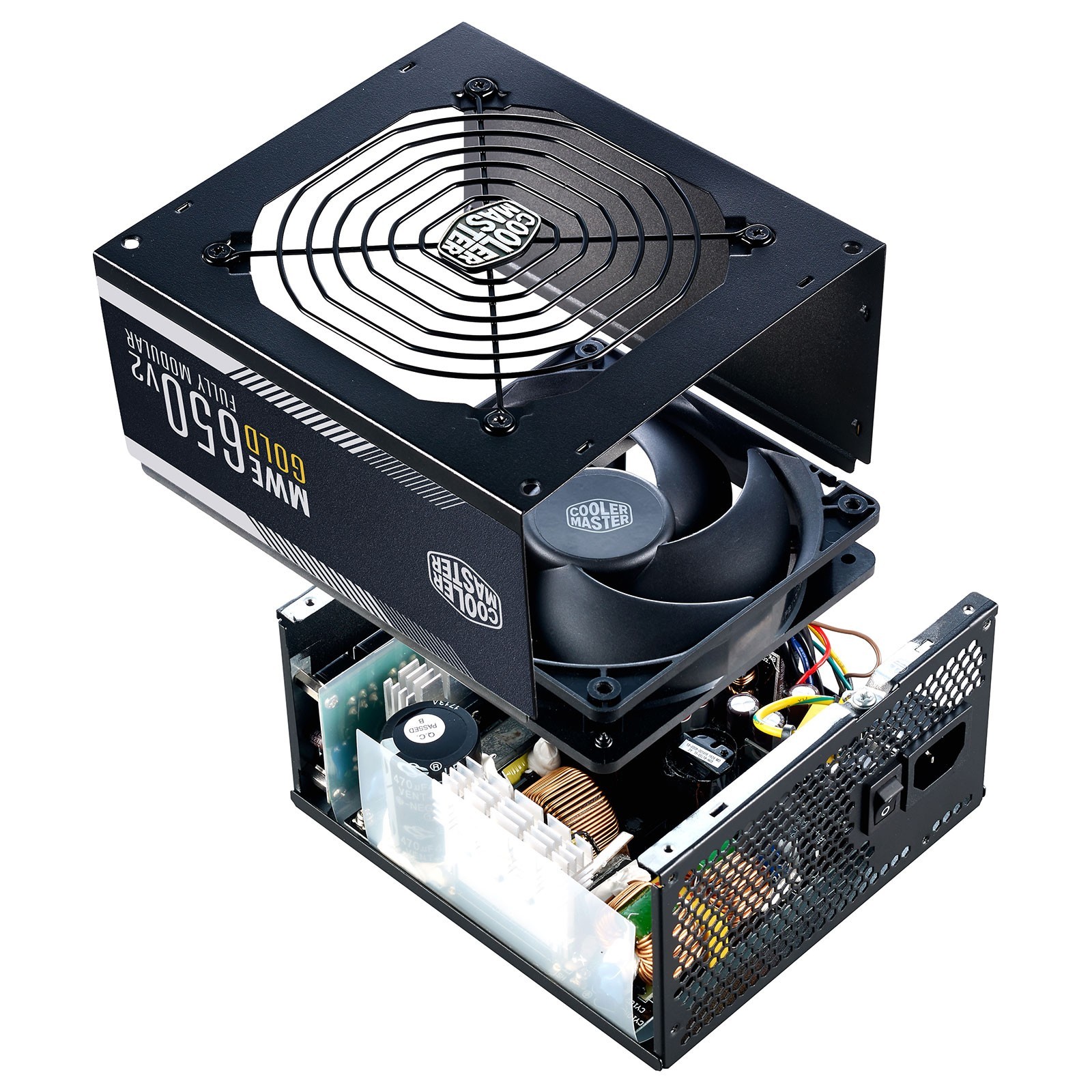 Alimentation MWE Gold V2 FM 650W FULL MODULAR - Tunisie