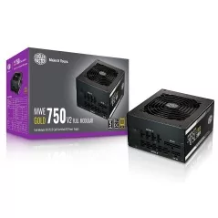 Alimentation MWE Gold V2 FM 750W A/EU Cable - Tunisie