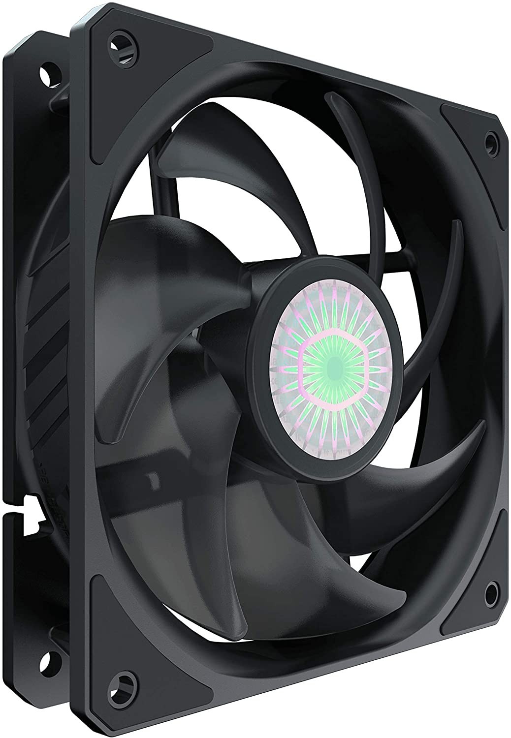 Ventilateur RGB Ventilateur PC - Ventilateur de boîtier 120mm 4 broches à  haut débit