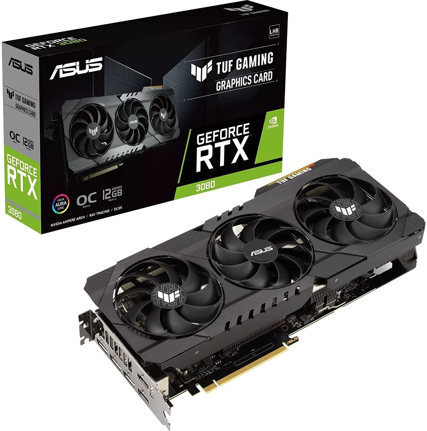 Carte Graphique - ASUS TUF Gaming RTX 3080 12GB GDDR6X - Tunisie