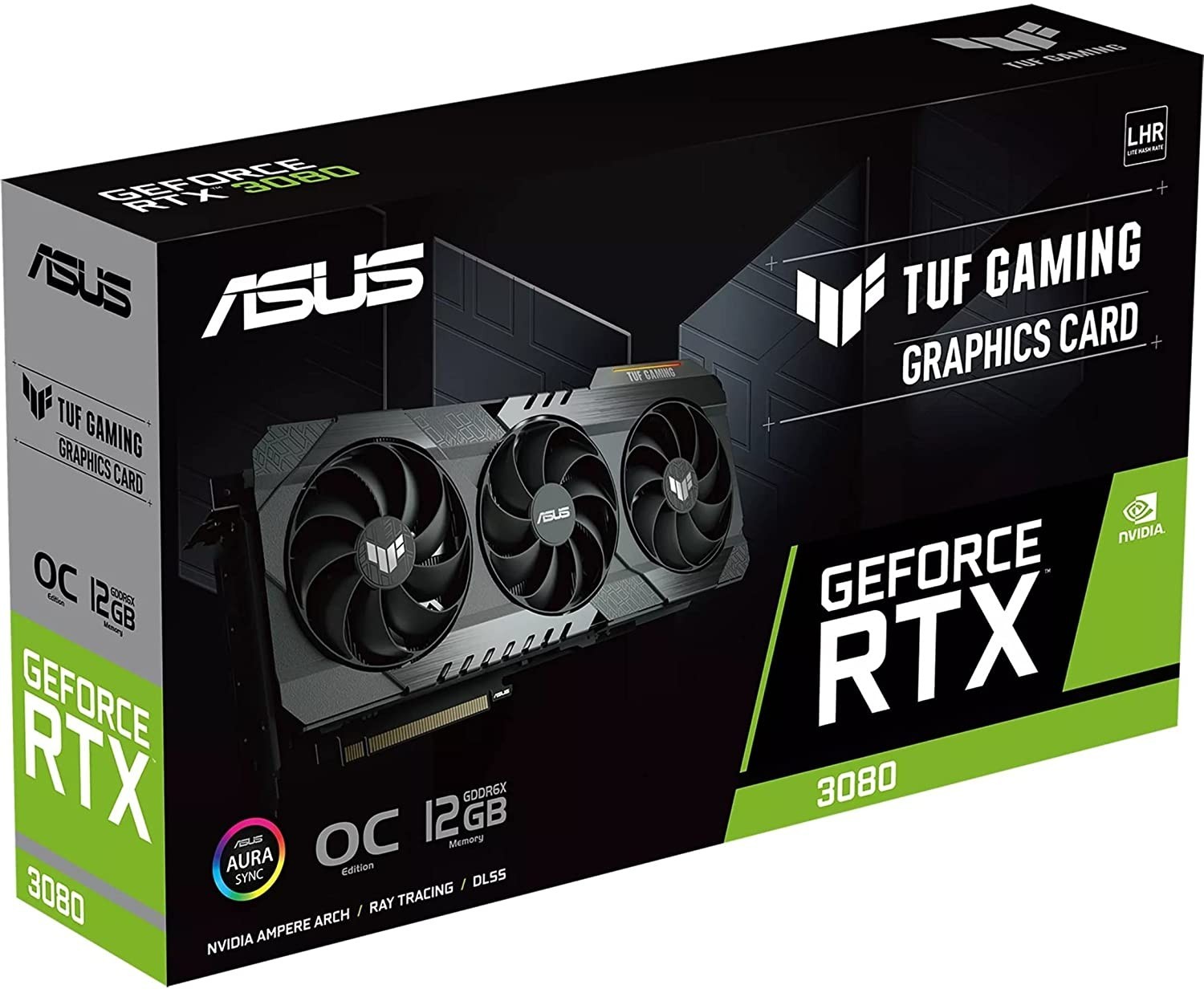 Carte Graphique - ASUS TUF Gaming RTX 3080 12GB GDDR6X