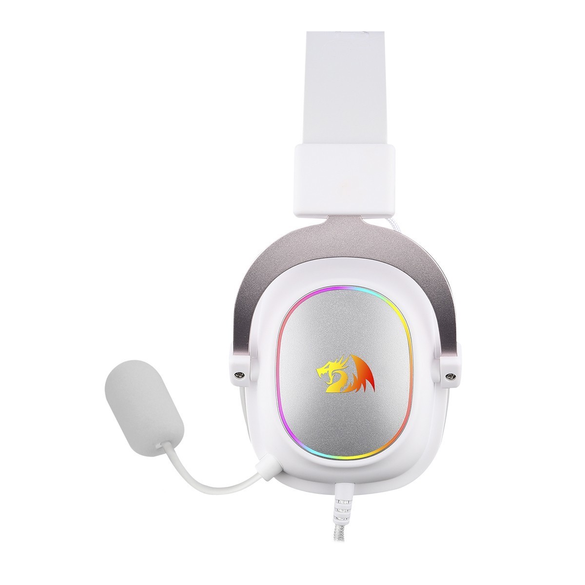 MICRO CASQUE GAMER - REDRAGON ZEUS X H510WR-RGB USB 7.1 WHITE