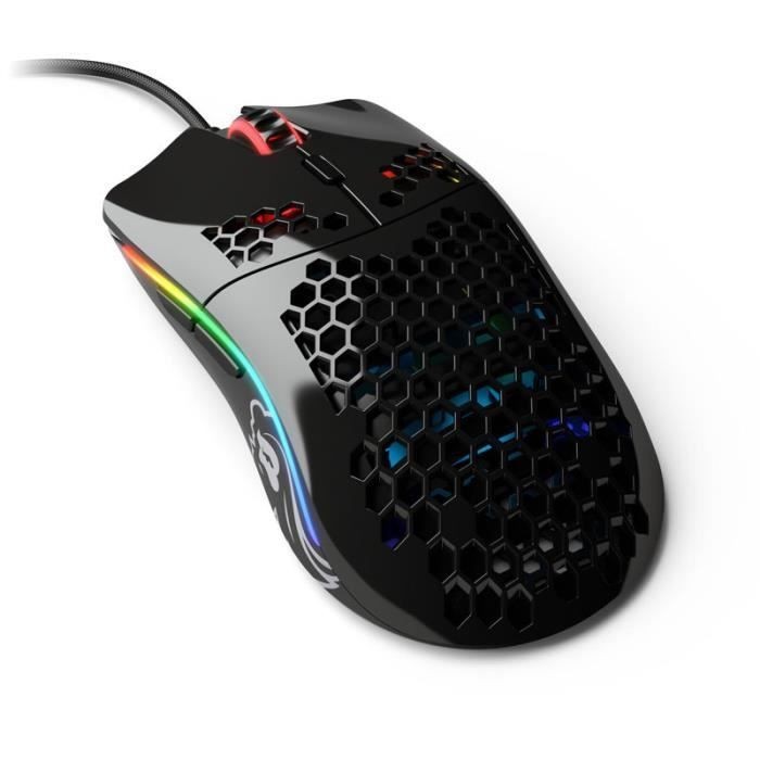 SOURIS GAMER - Glorious Model D - Noir Brillant - Tunisie