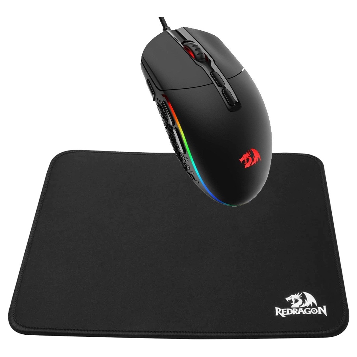 Tapis souris Gaming Redragon Pluto XL RGB / 330 x 260