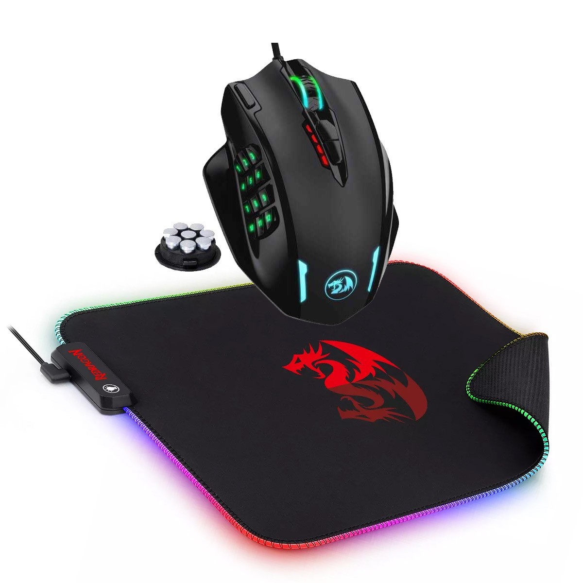 GIFT COMBO : SOURIS GAMER de jeu Redragon M908 IMPACT