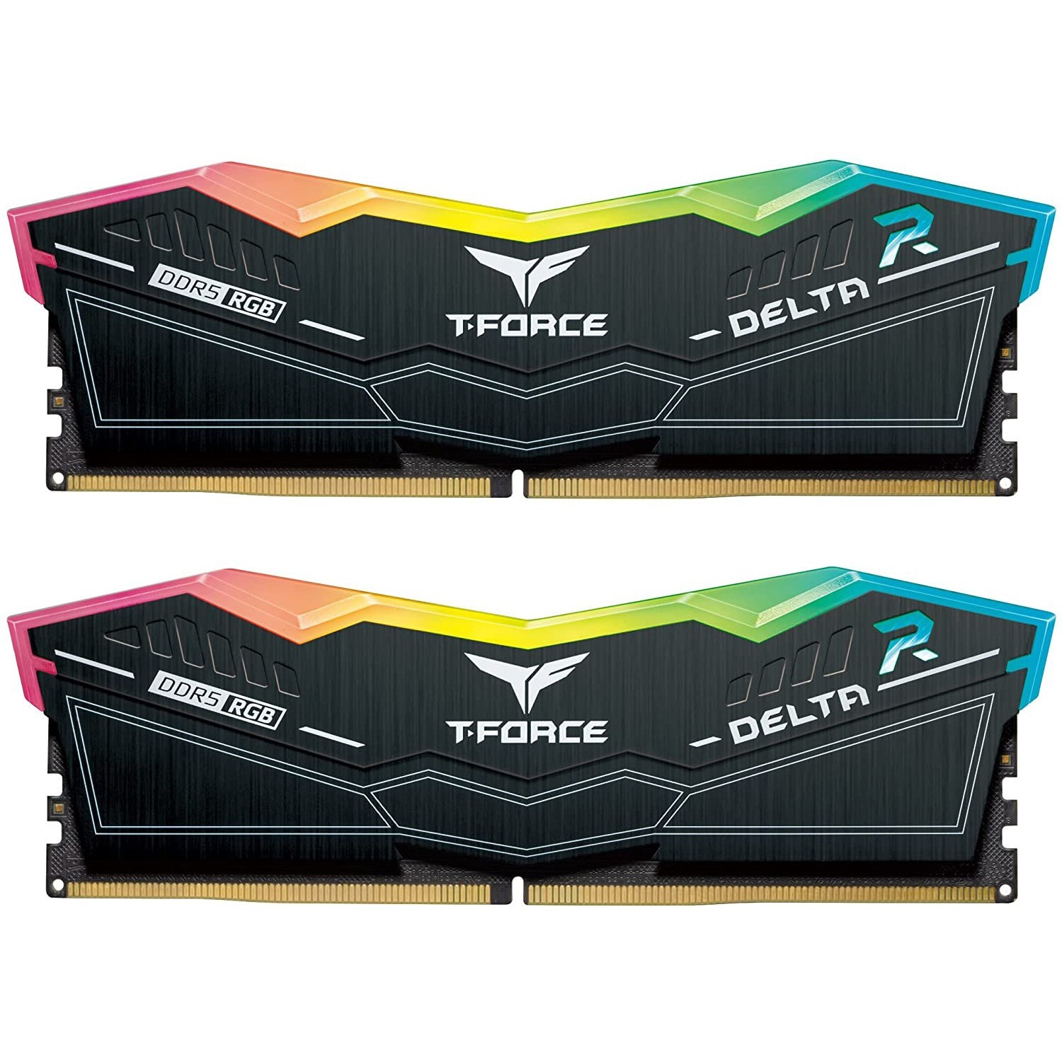 Kit TEAMGROUP T-Force Delta RGB DDR5 32GB (2x16GB) 6200MHz - Tunisie