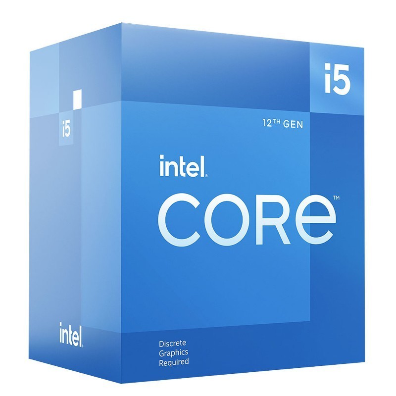 Processeur Intel Core i5-12400F (2.5 GHz / 4.4 GHz) Tray