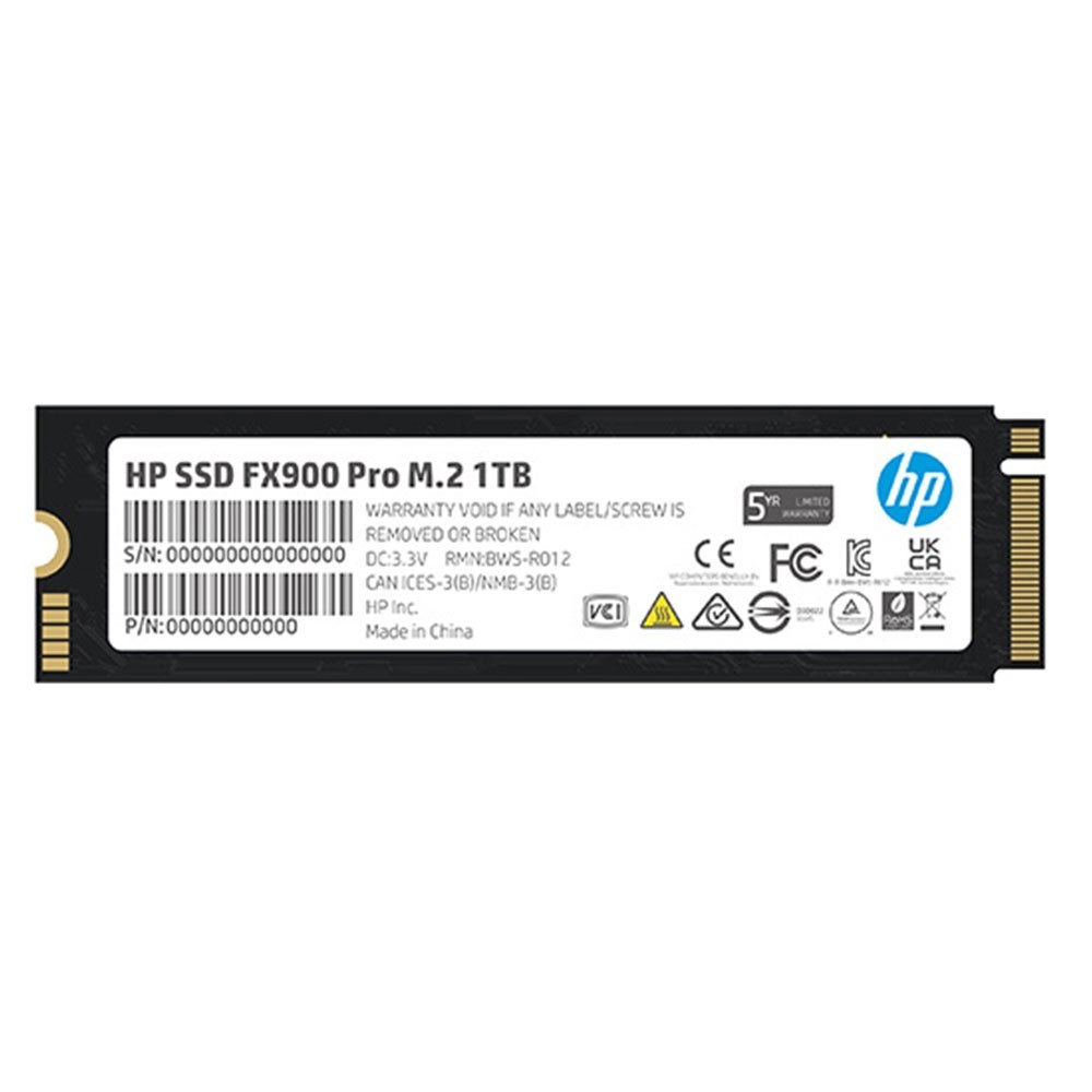 SSD HP FX900 Pro M.2 1To PCIe 4.0 x4 NVMe 1.4 - Tunisie
