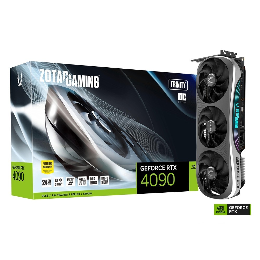 Carte Graphique - ZOTAC GAMING GeForce RTX 4090 Trinity OC