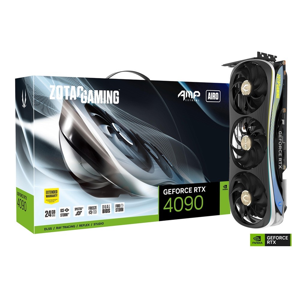 Carte Graphique - ZOTAC GAMING GeForce RTX 4090 AMP Extreme AIRO