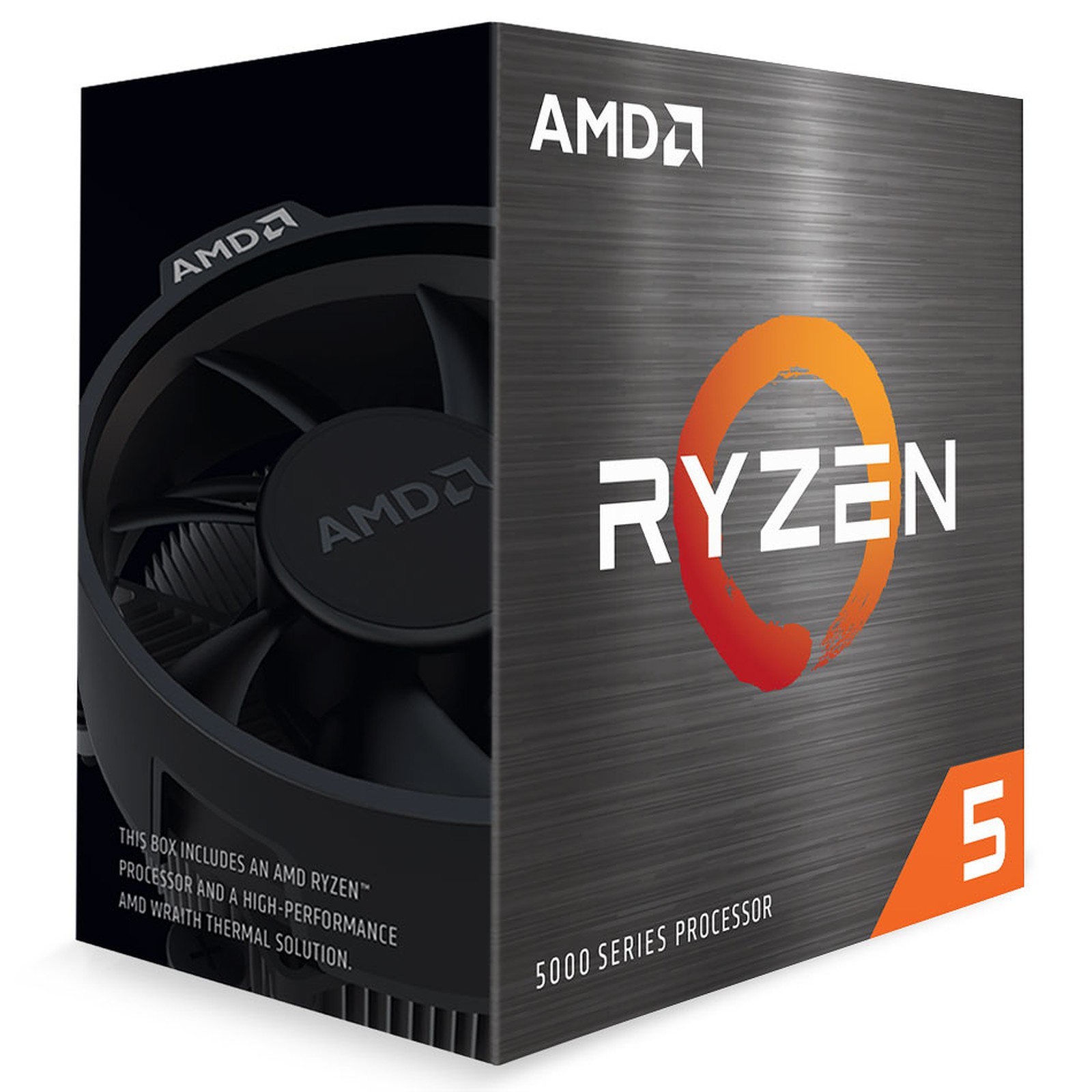 Processeur - AMD Ryzen 5 5600 Wraith Stealth