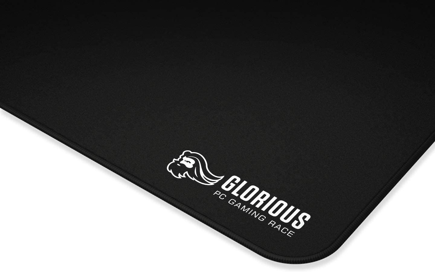 Tapis Gamer - Glorious Stealth - Noir-Extended 11 X 36