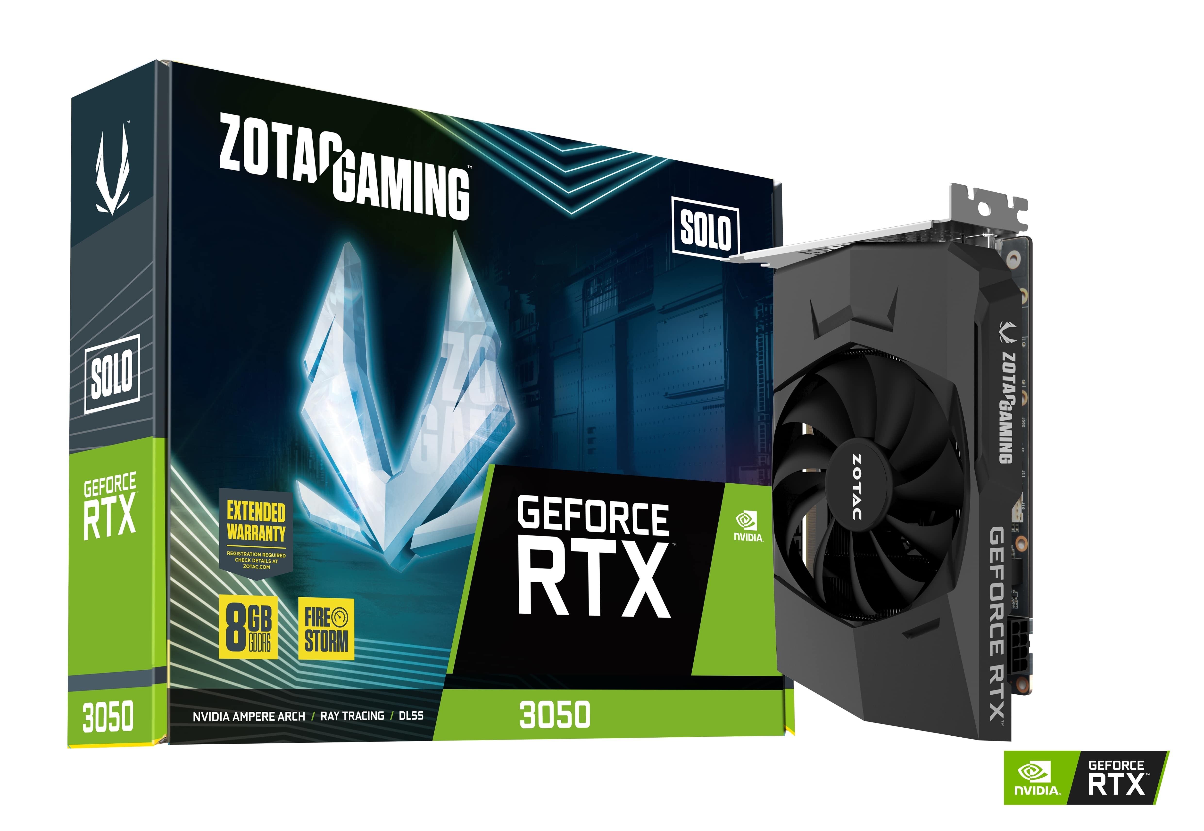 Carte Graphique - ZOTAC GAMING GeForce RTX 3050 Solo